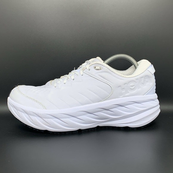 Hoka One Bondi SR White Walking / Running Shoes Women's Sz 11 - Picture 7 of 10